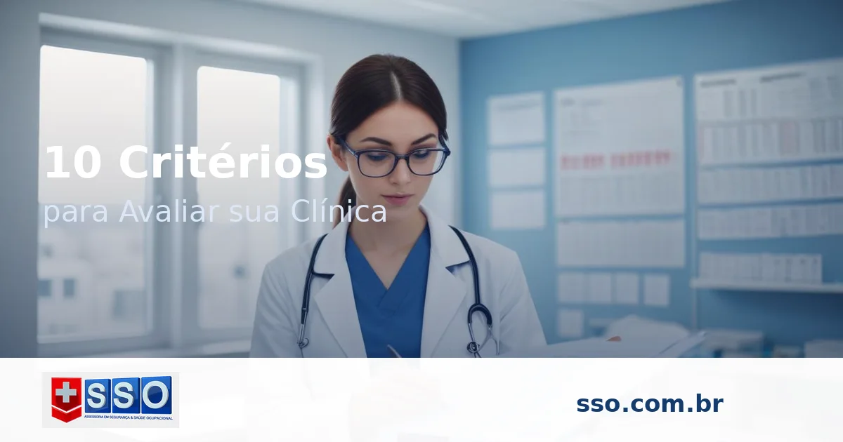 Checklist para avaliar clínica de exames ocupacionais Checklist para avaliar clínica de exames ocupacionais