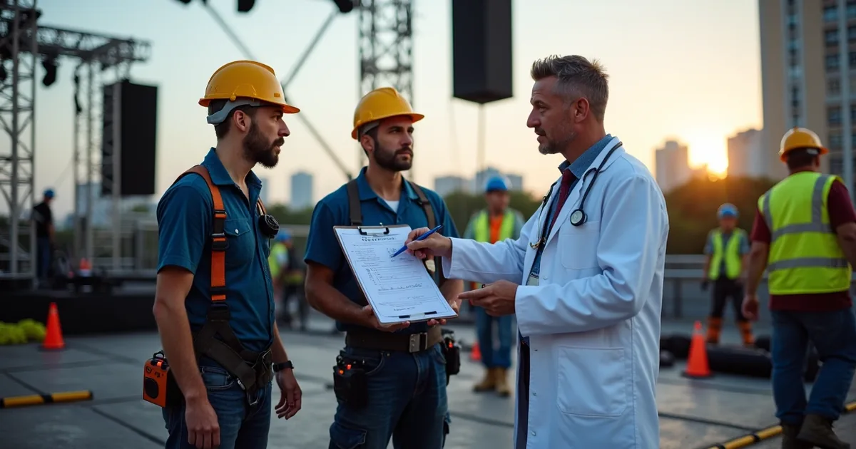 ASO para profissionais de eventos: aptidões obrigatórias | SSO Medicina do Trabalho ASO para profissionais de eventos: aptidões obrigatórias | SSO Medicina do Trabalho