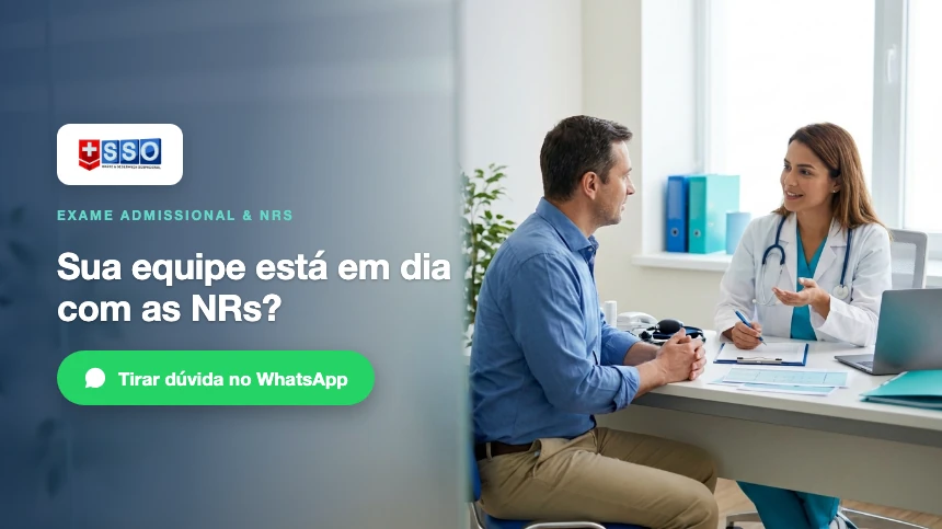 Sua equipe está em dia com as NRs? Fale com a SSO no WhatsApp