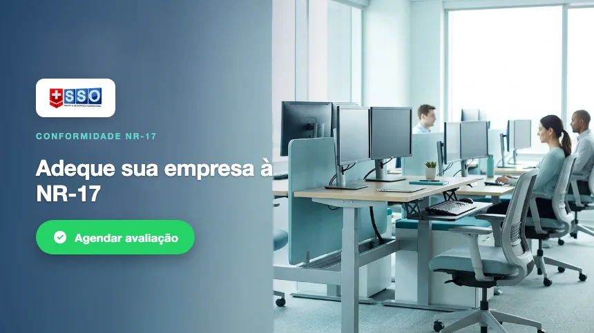 Adeque sua empresa à NR-17: agende uma avaliação com a SSO