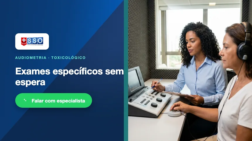 Exames específicos sem espera: fale com um especialista da SSO