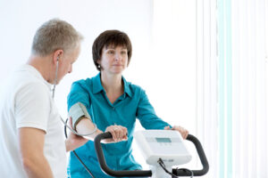 Como é feito o teste ergométrico