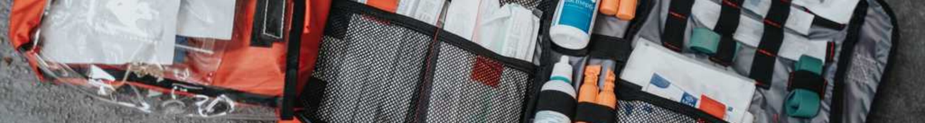 Kit primeiros socorros profissional capa